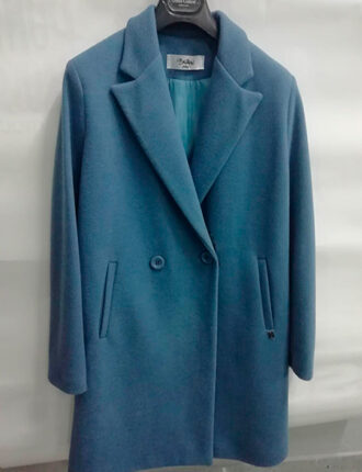 cappotto donna azzurro