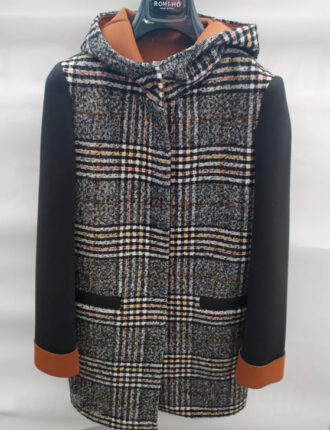 cappotto donna fantasia