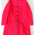 Cappotto donna rosso
